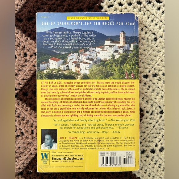 Kinky Gazpacho by Lori L. Tharps ⭐️ Used Paperback Book in fair condition - Picture 2 of 4